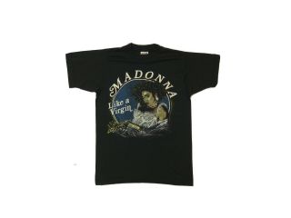Rare Vintage Madonna Bootleg 1985 “the Virgin Tour” Shirt Tee Sade Bjork Oasis