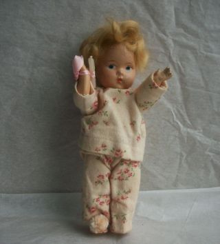 Antique Vogue Ginny Toddles Wee Willie Winkie Doll
