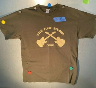 Vintage Concert Prince T Shirt 2004 Musicology True Funk Soldier Tour Large Lg
