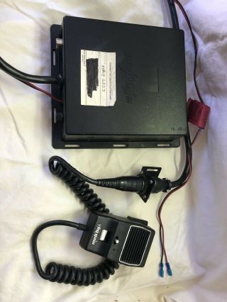 Vintage Hy Gain Cb Radio - Remote Mount,  All Controls In Mic Handle