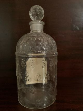 Vintage Guerlain Paris Eau de Cologne Imperiale Bee Empty Bottle 32 OZ 3
