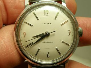 Vintage Timex Marlin Aluminum Men 