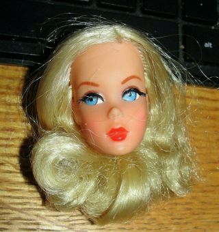 Vintage Barbie Tnt Twist Turn Mod Era Head Face