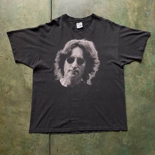 Vintage 90s John Lennon - The Beatles - T - Shirt Tag Size: X - Large - 1697