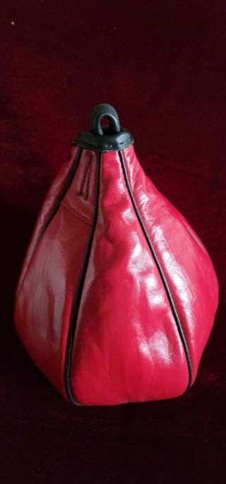 Vintage Everlast Leather Punching Speed Bag 4213 Made In Usa Workout Mma Boxing