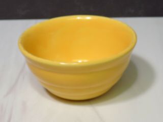 Vtg Bauer Pottery 36 Ring Ware Mixing Bowl Yellow