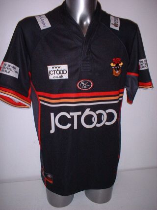Bradford Bulls Isc Adult Medium Rugby League Shirt Jersey Top Vintage Top