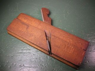 Antique Old Vintage Woodworking Tools Wooden Molding Plane J.  Kellogg.