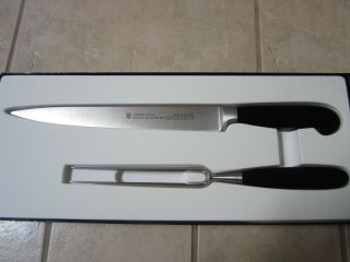 Wmf Sonderklasse Vintage Carving Knife And Fork Set Rostfrei Inox Box