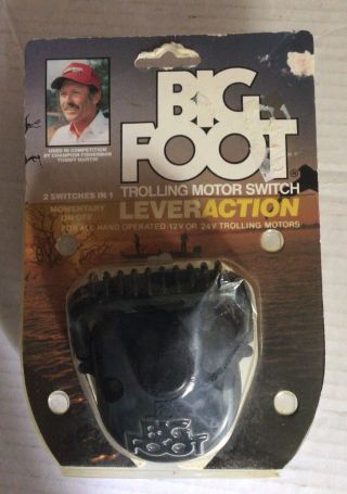 Vintage Big Foot Trolling Motor Switch Tommy Martin