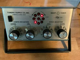 Vintage Hale Sight O Tuner Tuners Supply Co.  Musical Piano Organ Pitch Tester