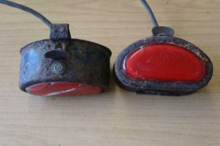 Vintage Butlers Rear Lights For Spares.  Car Tractor Lorry Ect