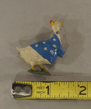 Vintage Antique Toy Lead Goose Animal Figure (inventory No.  0534)