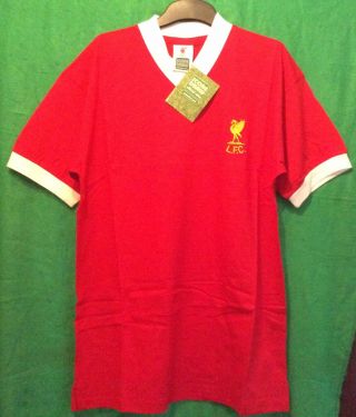 Liverpool Fc Retro Vintage Home Football Shirt 1978/79 Score Draw Men’s Med Bnwt