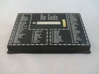Vintage Bar Guide,  Circa 1950s,  By Glenn Shaw Creations (520)