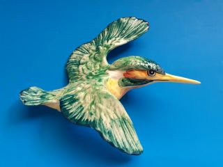 Large Vintage Beswick Wall Kingfisher 729 - 1