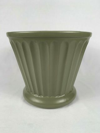 Vintage Mccoy Floraline Pottery Large Flower Pot Planter 480 Mid Century Modern