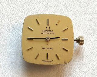 Vintage Omega De Ville Ladies 24 Jewels Automatic Watch Movement Cal 661