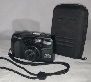 Pentax Iqzoom Ezy - R 38 - 70mm Zoom Point & Shoot Film Camera Tested/working Vtg