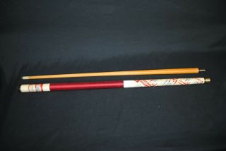 Vintage 1988 Budweiser Beer Pool Cue Stick Authentic Anheuser Busch 57 "