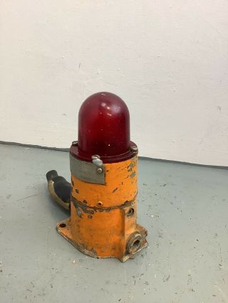 Vintage Ships Red Lamp Light Maritime Nautical Boat,  Man Cave