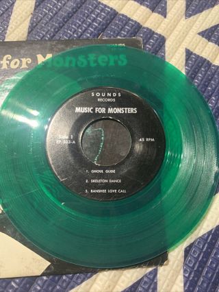 vintage halloween records music for monsters and disney trick or treat 3