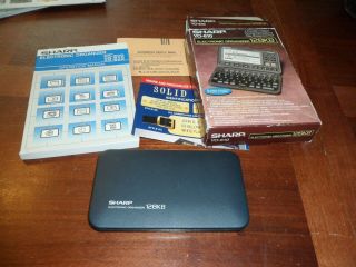 Vintage Sharp Yo - 610 Electronic Organizer 128kb W/ Box & Manuals