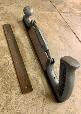 Vintage Heller Tool Co Metal Rasp File No.  472 |,  Xtra | Auto Body/sheet Forming
