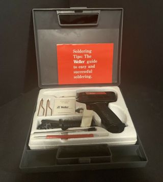 Vintage Weller Model 8200 N Soldering Gun W/case 100/140 Watts Has Everything