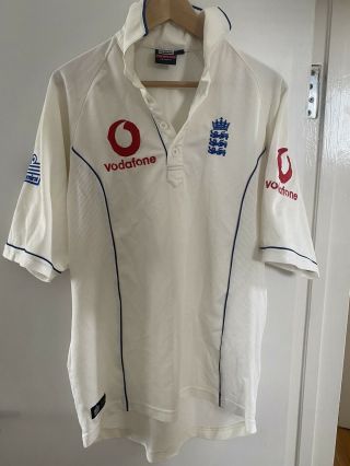 Vintage England Cricket Ashes Shirt Medium 2005 - 08
