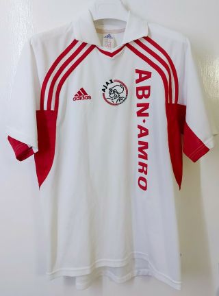 Rare Vintage Ajax Amsterdam Football Jersey Adidas 2000/01 - Size - M