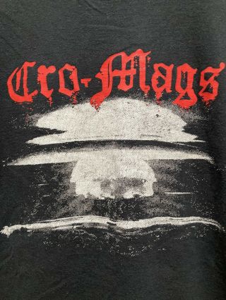 Cro - Mags Age Of Quarrel Old School Bootleg Shirt Xxl Vintage Nyhc Bad Brains :)