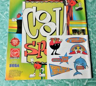 Sonic the comic No 1 first edition 29th May 1993 Vintage Comic with Stickers. 3