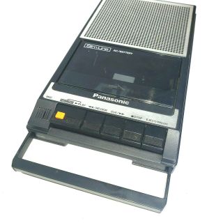 Vintage Panasonic Portable Cassette Tape Recorder - Slim Line - Rq - 2734