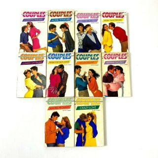 Couples Vintage Young Adult Fiction Romance Bulk 10 Books 80 