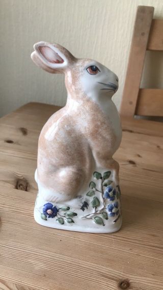 Vintage Rare Rye Pottery Rye Rabbit
