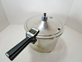 Vintage Presto 409a 4 Quart Stainless Steel Pressure Cooker Pot With Jiggler