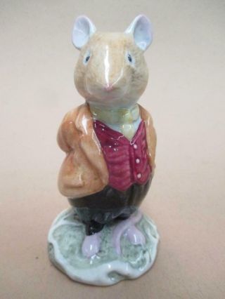 Royal Doulton,  Figurine,  Lord Woodmouse,  The Brambly Hedge,  Vintage