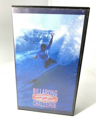 Rare Vtg Surfing Vhs The 1995 Billabong Surf Challenge Slater Garcia Occy Mccoy