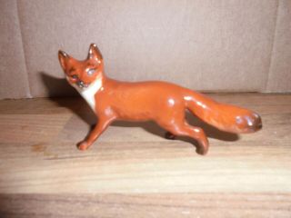 Vintage Beswick Standing Fox 1440 Black Tip To Tail