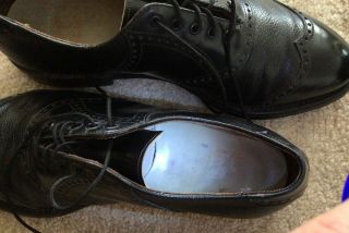 Vintage Footjoy Classics Mens Golf Shoes 15069d Black Size 8.  5 C