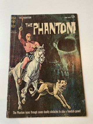 The Phantom 1 Gold Key Fn 1st Print Vintage Lee Faulk 1962 Silver Age