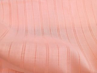 5 Yards Vintage Fabric Dimity Cotton Fabric Solid Peach Open Weave