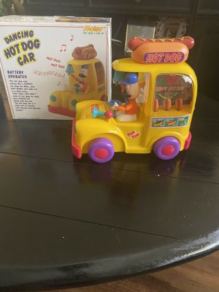 Vintage Dancing Hot Dog Car From The 90s