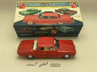 Vintage 1/25 Smp 3 In 1 1961 Chevy Corvair Monza Mostly Built - Up W/ Box