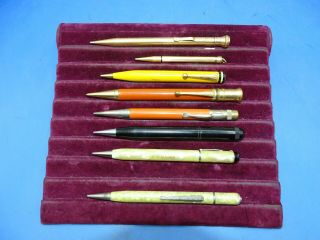 8 Vintage Mixed Mechanical Pencils Mixed Brands Styles Years