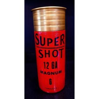 Vintage Shot 12 Ga.  Magnum 6 Vodka Decanter Shotgun Shell Kingston Classic