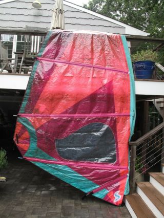 Simmer Style Vintage Windsurfing Sail Pre - Owned