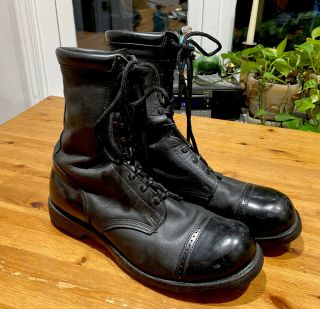 Vintage Corcoran Cap Toe Jump Boots Size 15 Ee Made In Usa Excel Cond 1514