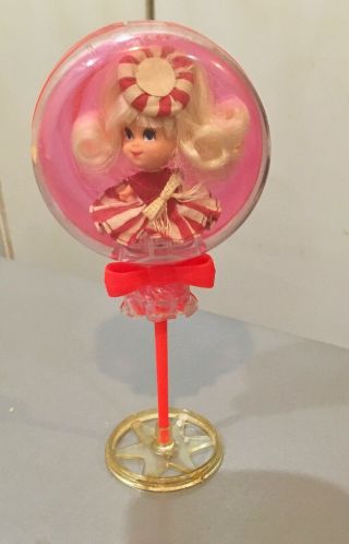 Vintage Liddle Kiddle 1969 Lolli Lollipop Doll Peppermint